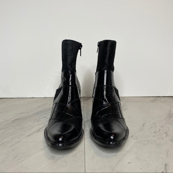 Jeffrey Campbell Caballeros Black Western Boot 6 - Picture 2 of 15